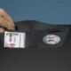 Porte carte cuir format cb + billet avec insigne police municipale
