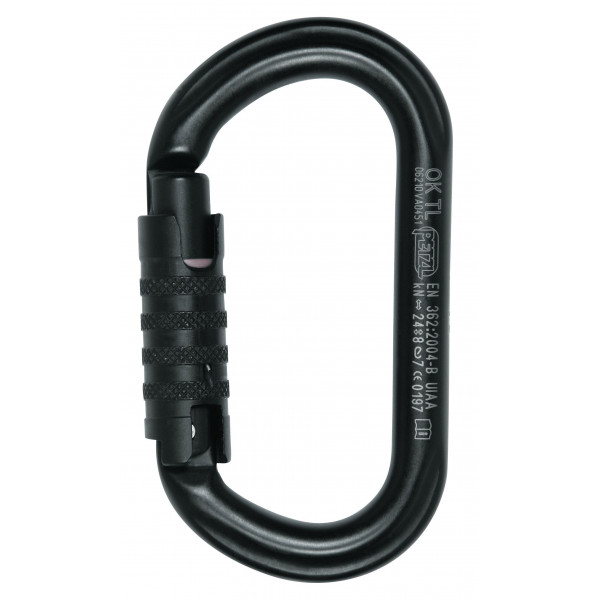 Mousqueton ovale léger OK à verrouillage Triact-Lock®