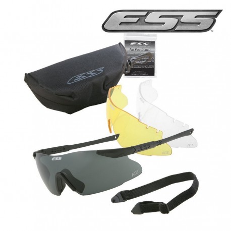 Lunettes de protection balistique ESS ICE NARO 3LS