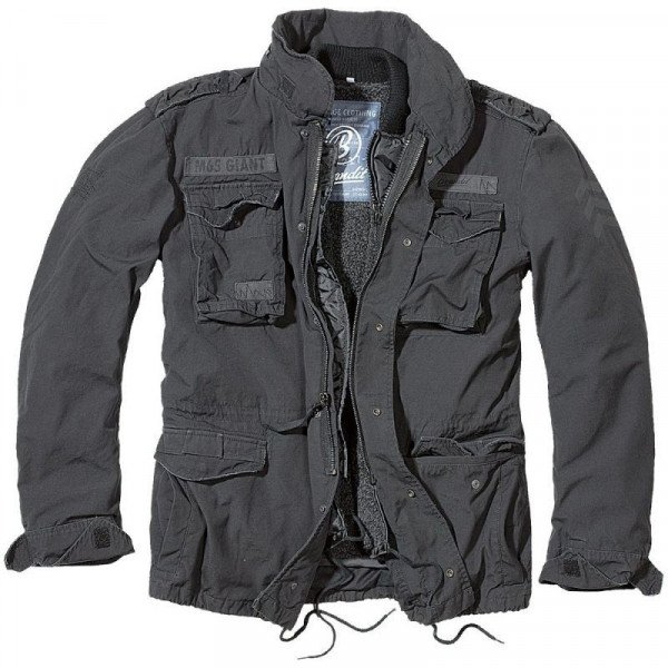 Brandit M-65 Giant Veste Noire