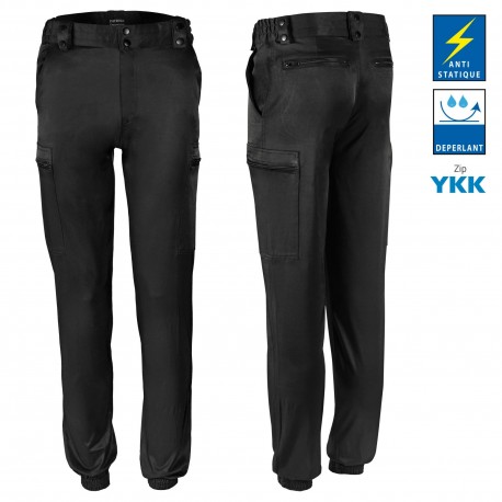 Pantalon Platinium Performance Spandex Noir | Forces de l’Ordre