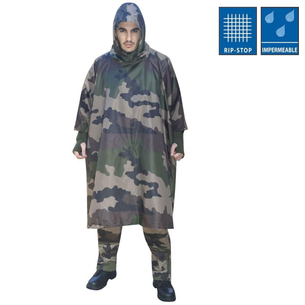 PONCHO US POLYESTER RIPSTOP