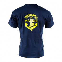 Tee-shirt  bleu Troupes de marine