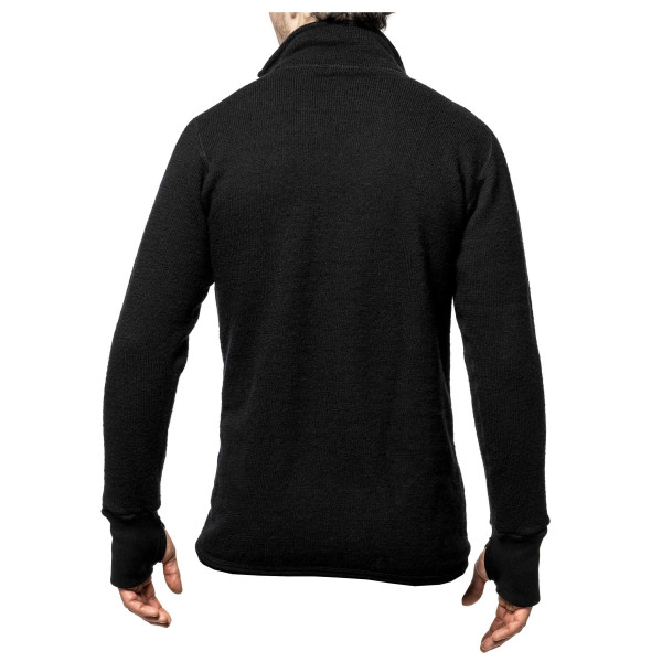 Veste ullfrotté grand froid Noire 600 gr woolpower