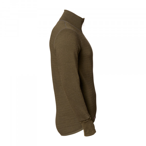 Veste ullfrotté grand froid 600 gr woolpower pine green