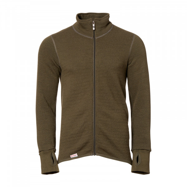 Veste ullfrotté grand froid 600 gr pine green
