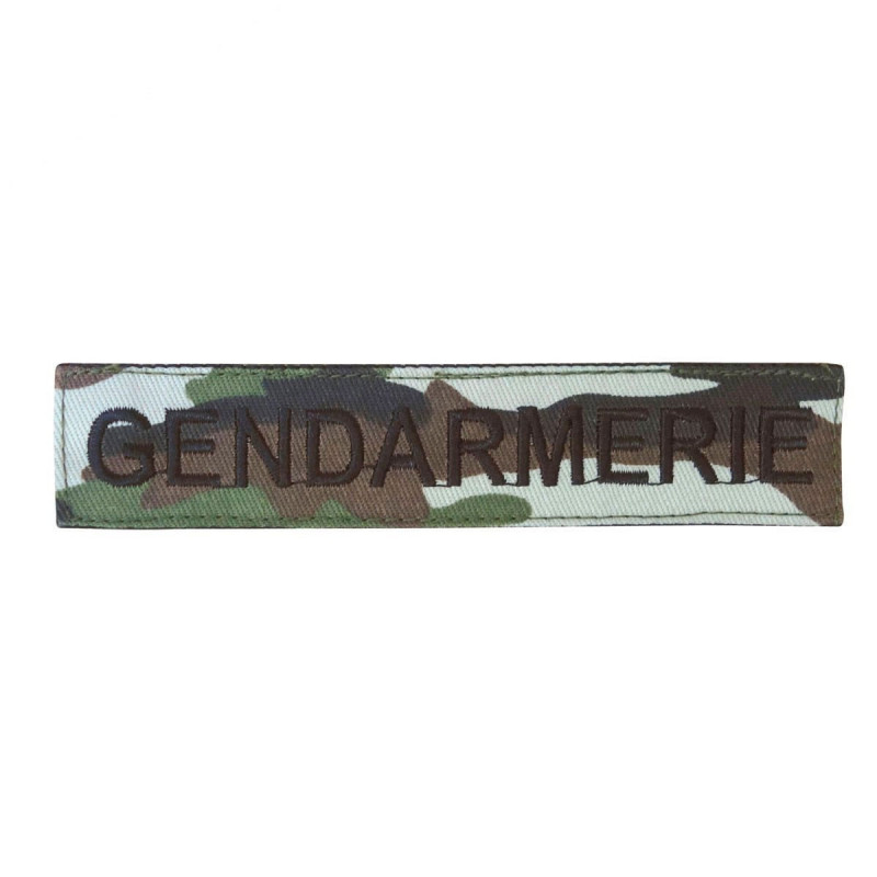 Bande gendarmerie basse visibilite cam