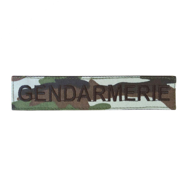 Bande gendarmerie basse visibilite cam