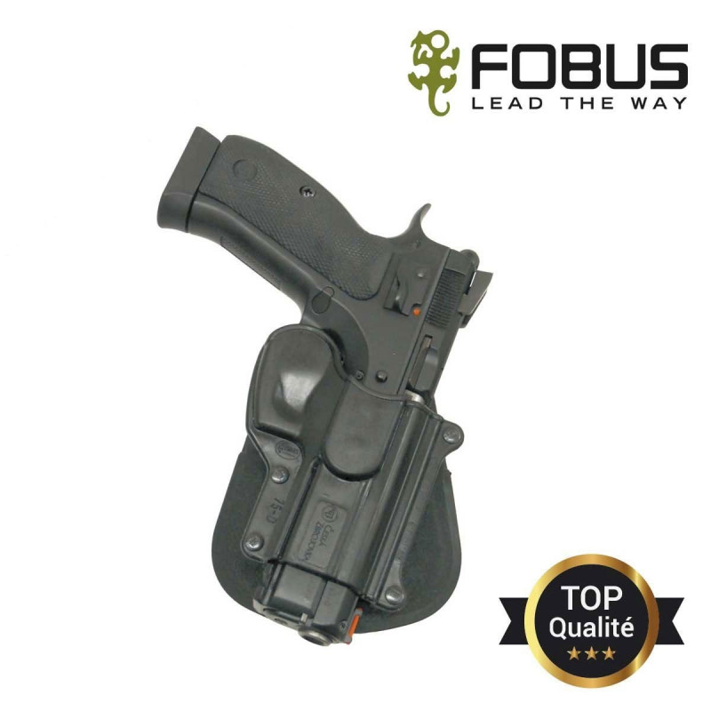 Holster Fobus pour CZ 75D, CZ 75B, CZ SP 01, 75D Compact avec rails Holster Fobus pour CZ 75D, CZ 75B, CZ SP 01, 75D Compact avec rails