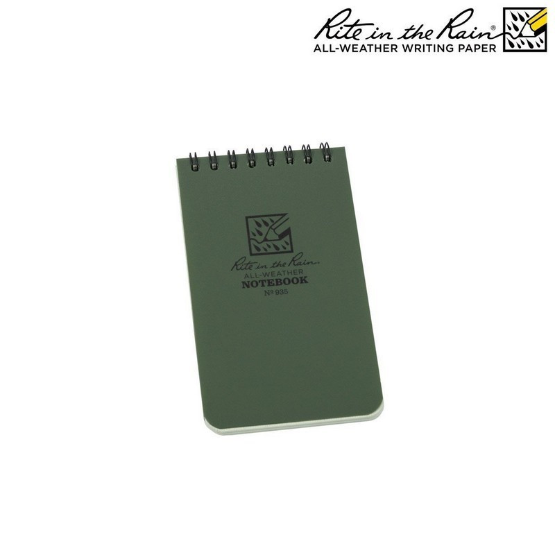 Carnet reliure 7.6 * 12.7cm Vert