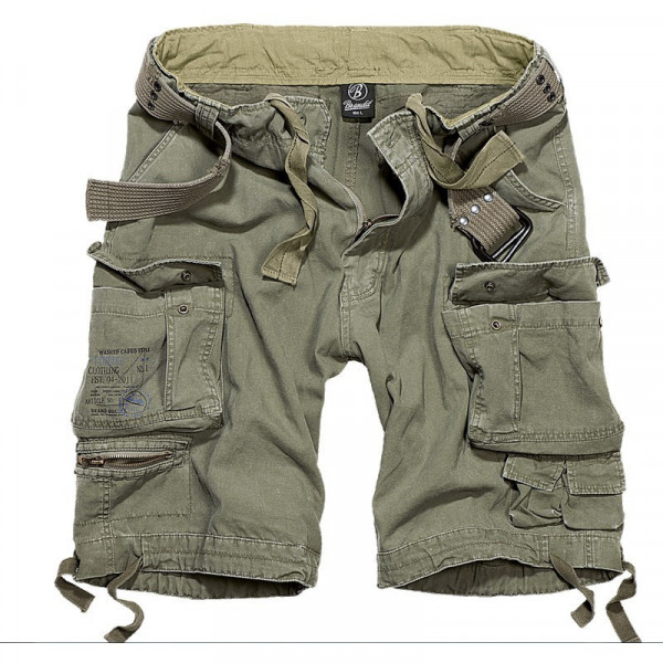 Short Cargo Military Brandit Savage - Kaki