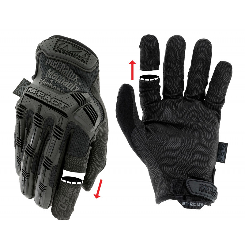 Gants T/S 0,5 mm M-Pact noir