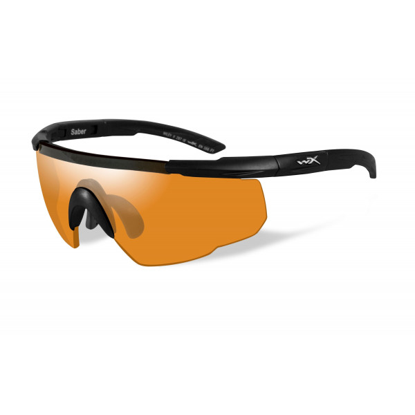 Lunettes de protection balistiques Saber Advanced écran orange