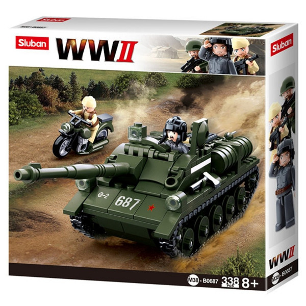 Sluban 2° Guerre Mondiale : Tank Destroyer - M38-B0687
