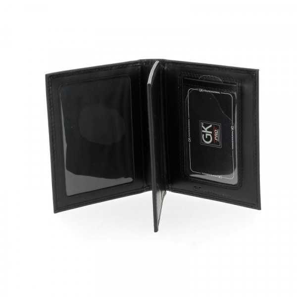 Porte carte mini 3 volets en cuir avec emplacement grade + médaille
