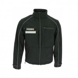 Bande POITRINE gendarmerie 10*3.5 en PVC relief