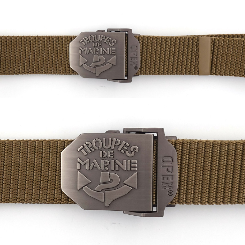 Ceinture boucle gravee tdm