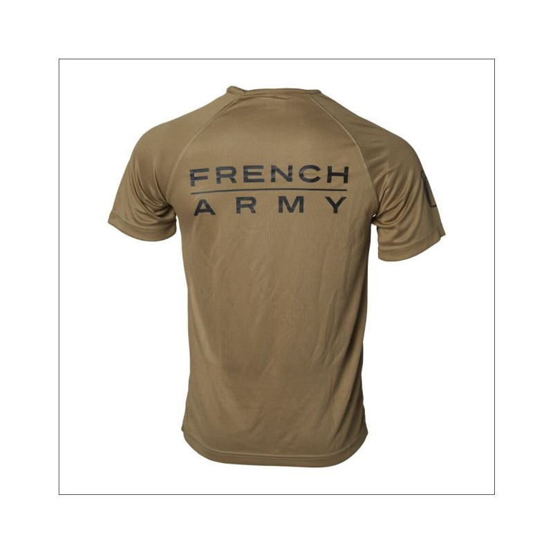 T-Shirt en EASY-CLIM coyote French Army