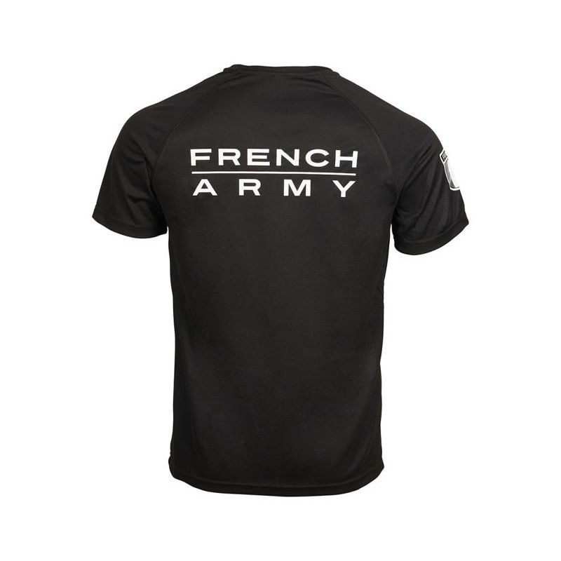Tee-shirt en EASY-CLIM noir French Army