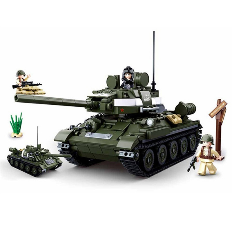 Sluban 2° Guerre Mondiale : Tank Allié hunter - M38-B0689 Sluban 2° Guerre Mondiale : Tank Allié hunter - M38-B0689