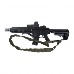 Sangle ISTC combat 1point / 2 points HK416 verte