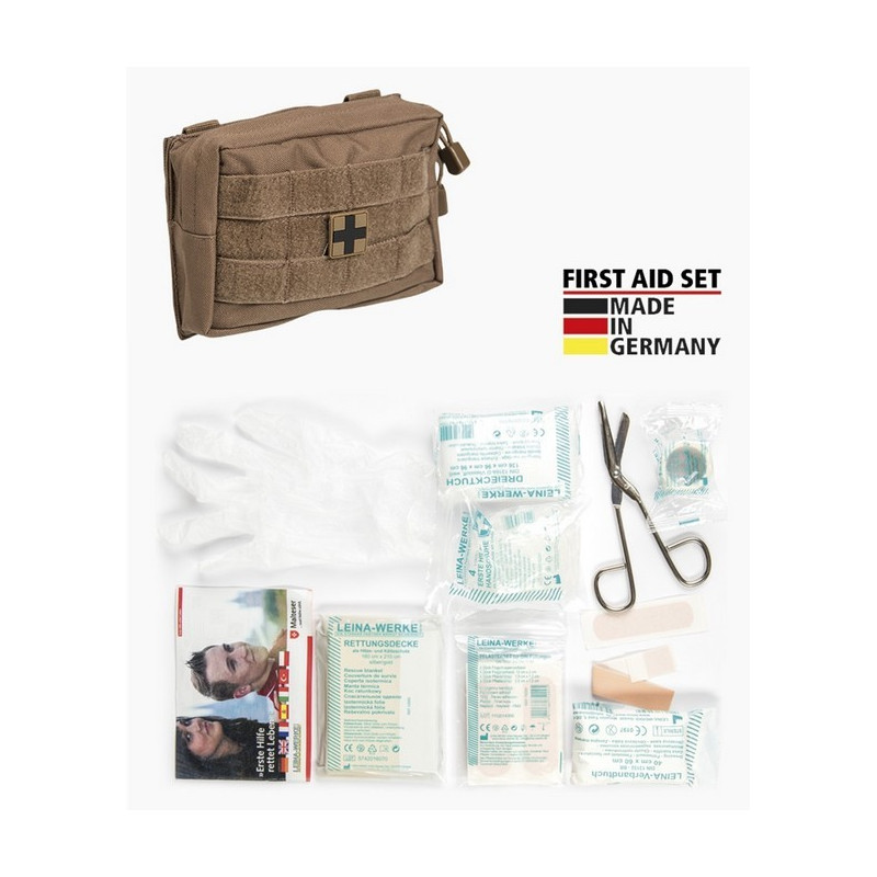 Trousse de Secours LEINA 25 pièces Dark Coyote