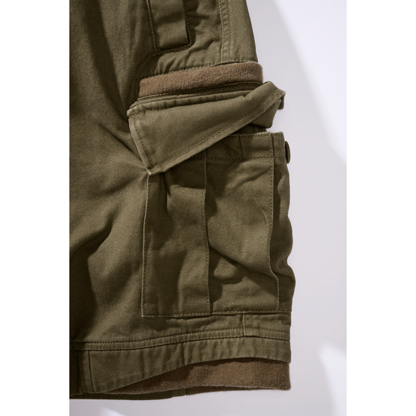 Short Vintage Barkman Olive – Brandit – 100 % coton