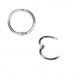 Anneaux brisés diamètre 30 mm en métal par 10