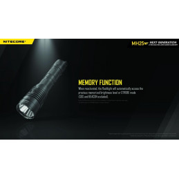 Lampe tactique MH25V2 1300 lumens