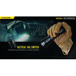 Lampe tactique MH25V2 1300 lumens