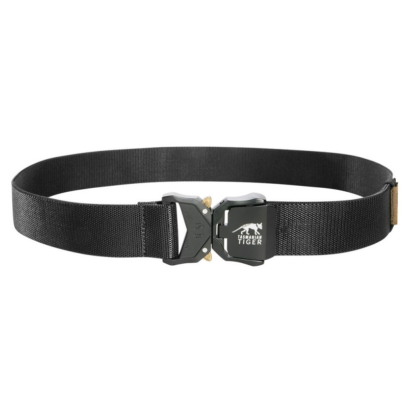 Ceinture noire QR Stretchbelt elastique 38mm boucle metal