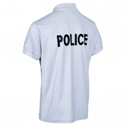 Polo POLICE cooldry anti humidite maille piquee