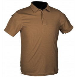 Polo tactique quick dry coyote