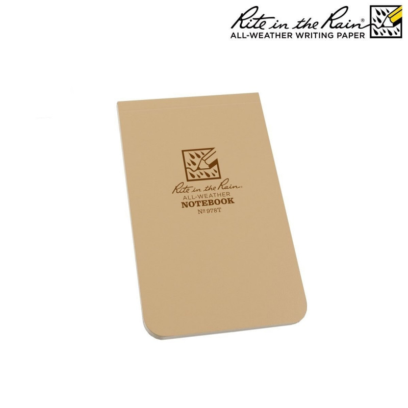 Carnet reliure 8.2 x 13.3cm Tan