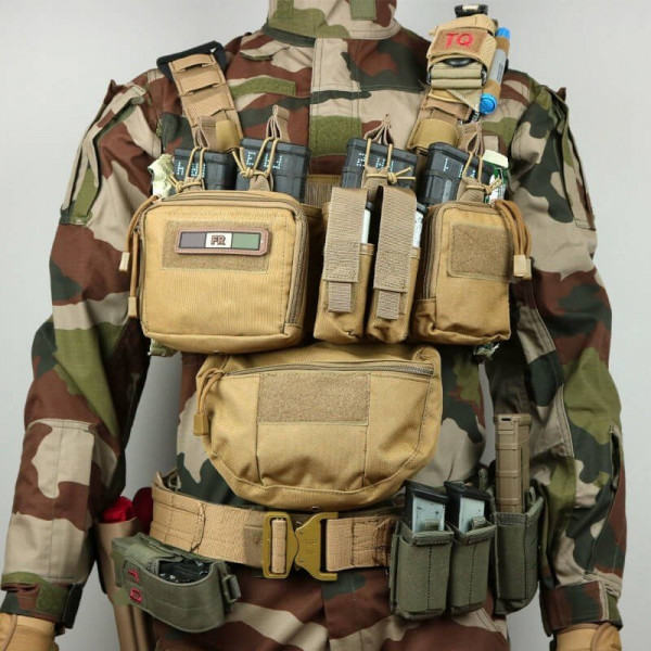 Gilet Chest Rig Vigilant compact