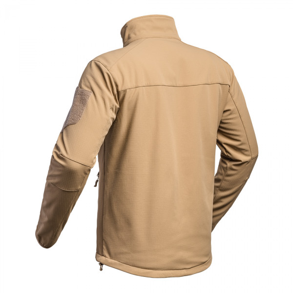 Veste softshell fighter tan / coyote de A10EQUIPMENT