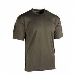 T-shirt tactique Quick Dry vert OD – Respirant & léger - french army Miltec
