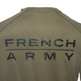 T-shirt tactique Quick Dry vert OD – Respirant & léger - french army Miltec