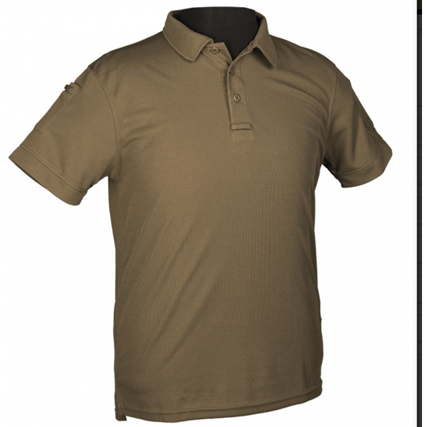 Polo quickdry vert French Army Miltec