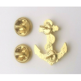 Ancre de calot Troupes de Marine sur pin's