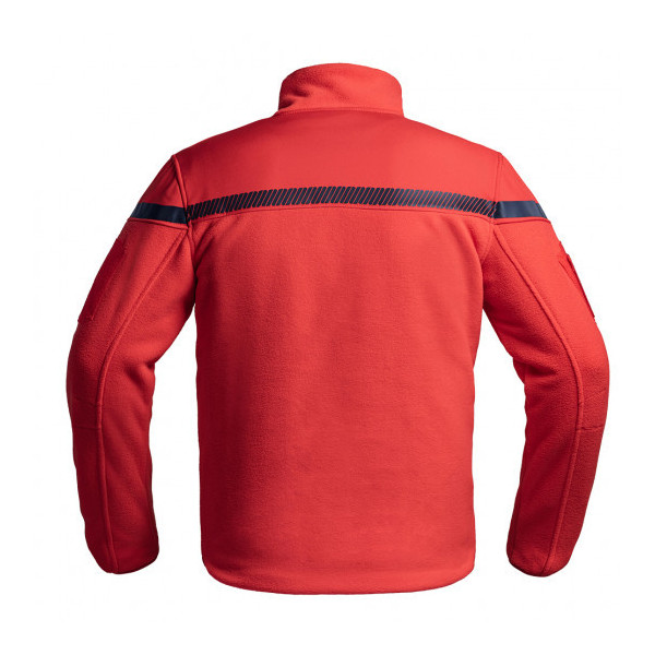 Veste polaire Sécu-One sécurité incendie rouge