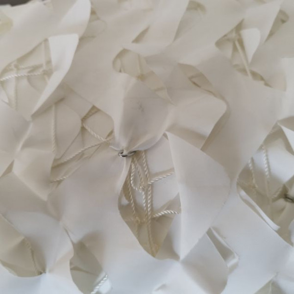 Filet Camouflage Blanc 7.5*7.5 mètres - Bartavel