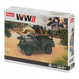 Sluban Jeep US Army