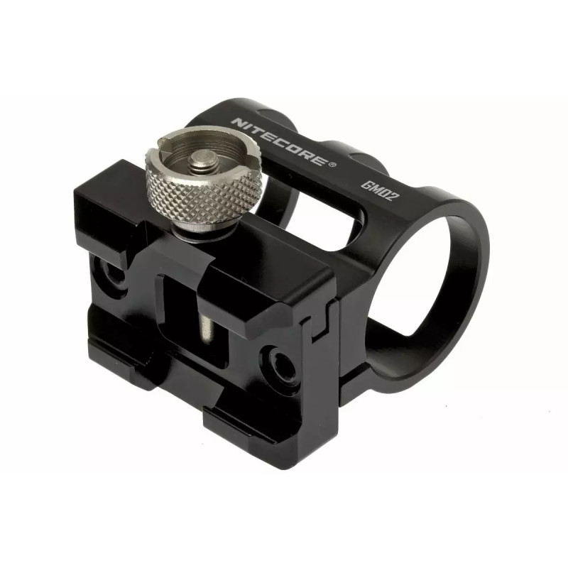Lampe Tactique InTheTarget Pro, Rechargeable, Détachement Rapide, Pour Rail Picatinny