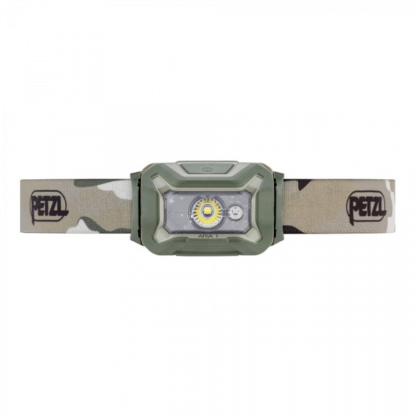 Lampe frontale Hybrid éclairage 4 couleurs Aria 1 camo fr/ce - 350 Lumens