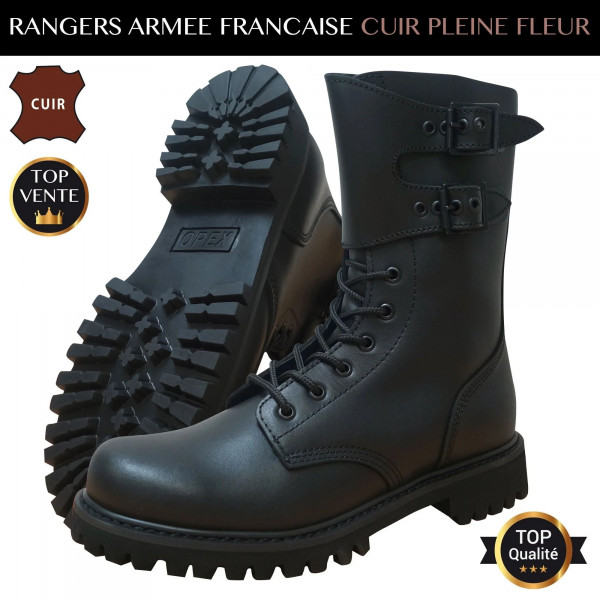 Rangers francaise cuir souple semelle goodyear