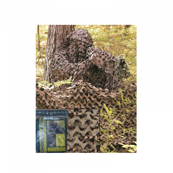 FILET DE CAMOUFLAGE RETARDANT FEU 2.4X3M