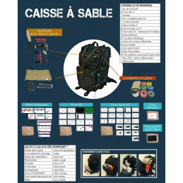Kit CAS DFCU REHEARSAL caisse à sable