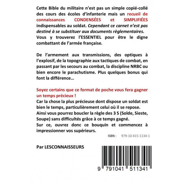 Carnet du combattant