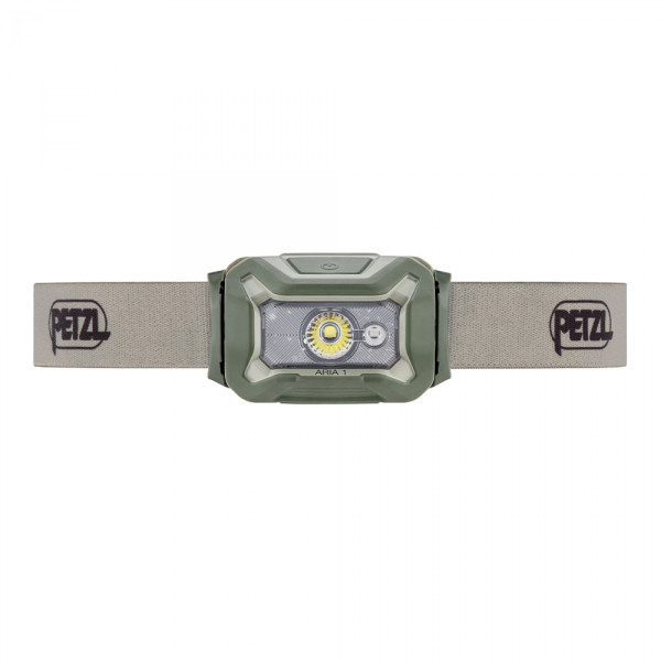 Lampe frontale Hybrid éclairage 4 couleurs Aria 1 tan - 350 Lumens Petzl